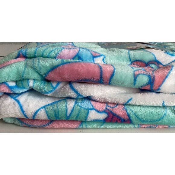 My Little Pony Soft Plush Throw Blanket 50 X 70” Silk Touch Rainbow NEW - Picture 8 of 16